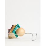 Carti si Birotica - Birotica - Accesorii de birou - Suporturi accesorii birou - Suport cărți Hanah Home, metal, 16.5 x 49 x 18 cm, argintiu, 438CTF1302 - Infinity.ro