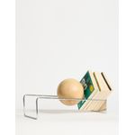 Carti si Birotica - Birotica - Accesorii de birou - Suporturi accesorii birou - Suport cărți Hanah Home, metal, 16.5 x 49 x 18 cm, argintiu, 438CTF1302 - Infinity.ro