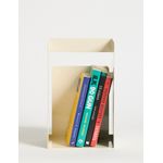 Carti si Birotica - Birotica - Accesorii de birou - Suporturi accesorii birou - Suport cărți Hanah Home, metal, 18 x 15.5 x 19 cm, crem, 438CTF1305 - Infinity.ro