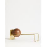 Carti si Birotica - Birotica - Accesorii de birou - Suporturi accesorii birou - Suport cărți Hanah Home, metal, 16.5 x 49 x 18 cm, antichizat auriu, 438CTF1301 - Infinity.ro
