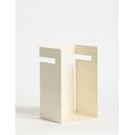 Carti si Birotica - Birotica - Accesorii de birou - Suporturi accesorii birou - Suport cărți Hanah Home, metal, 18 x 15.5 x 19 cm, crem, 438CTF1305 - Infinity.ro