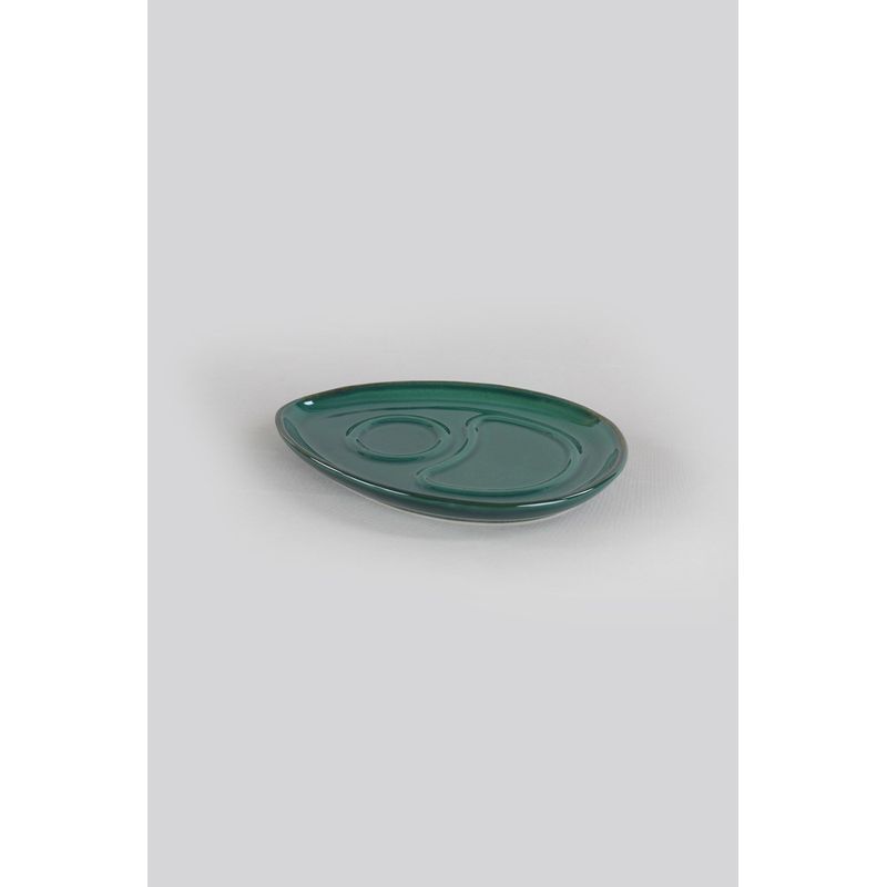 Casa si Gradina - Bucatarie si vesela - Cani si pahare - Cani si cesti - Set căni cafea (4 bucăți) Hermia, ceramică, verde, 275KRM1496 - Infinity.ro