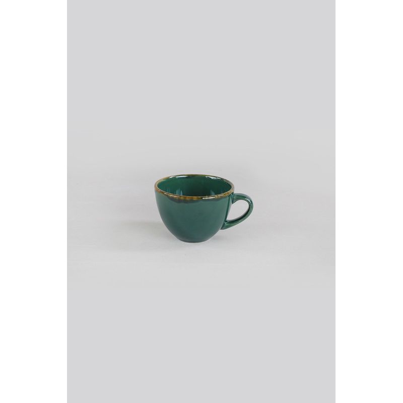 Casa si Gradina - Bucatarie si vesela - Cani si pahare - Cani si cesti - Set căni cafea (4 bucăți) Hermia, ceramică, verde, 275KRM1496 - Infinity.ro