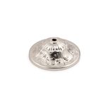 Casa si Gradina - Bucatarie si vesela - Vesela si tacamuri - Vesela desert - Farfurie desert Hermia, metal, 14 cm, argintiu, 283PLN1407 - Infinity.ro