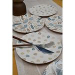 Casa si Gradina - Bucatarie si vesela - Vesela si tacamuri - Vesela desert - Set farfurii desert (6 bucăți) Hermia, porțelan, multicolor, 858CMR1506 - Infinity.ro