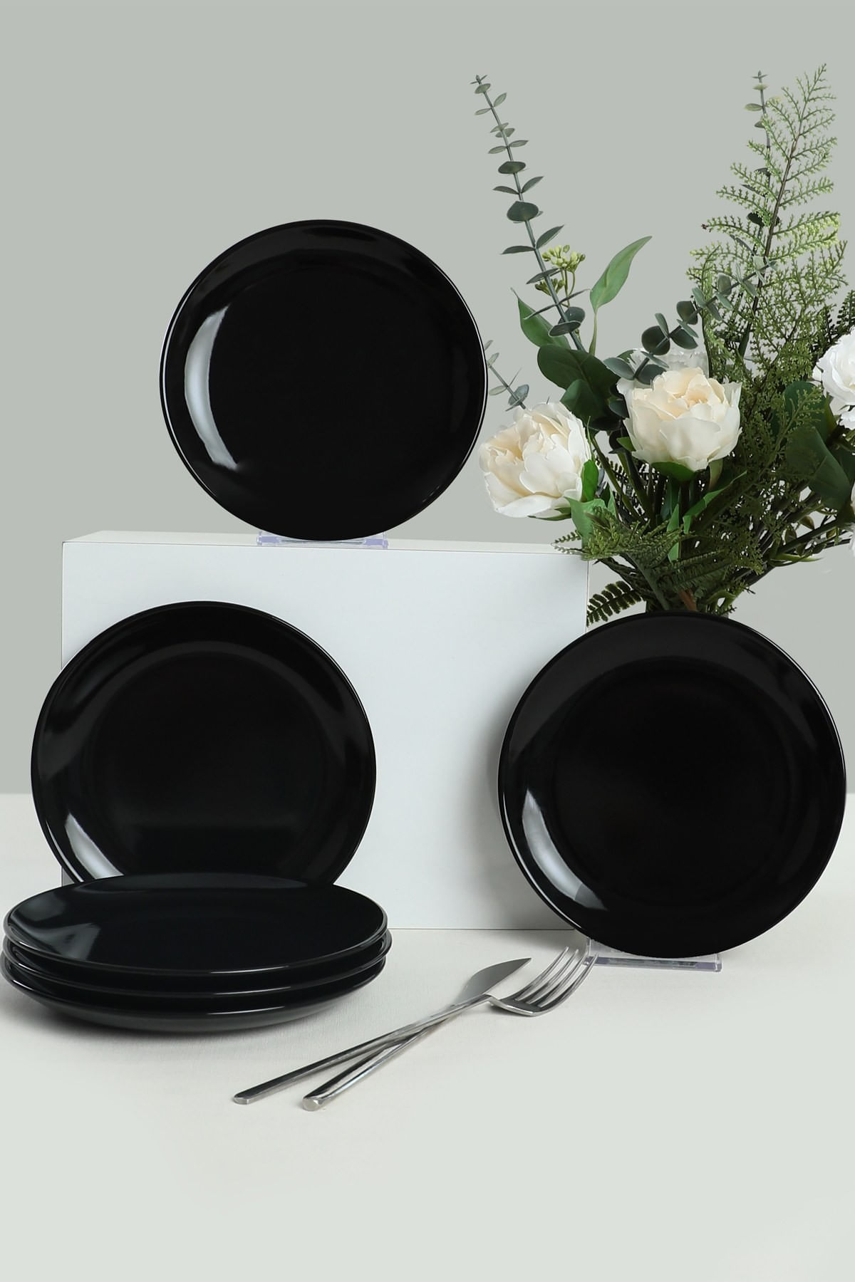 Set farfurii desert ceramice (6 bucăți) Hermia, ceramică, multicolor, 275KRM1822