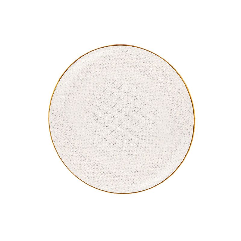 Casa si Gradina - Bucatarie si vesela - Vesela si tacamuri - Vesela desert - Set farfurii desert (7 bucăți) Hermia, sticlă, auriu, 216KRC1190 - Infinity.ro