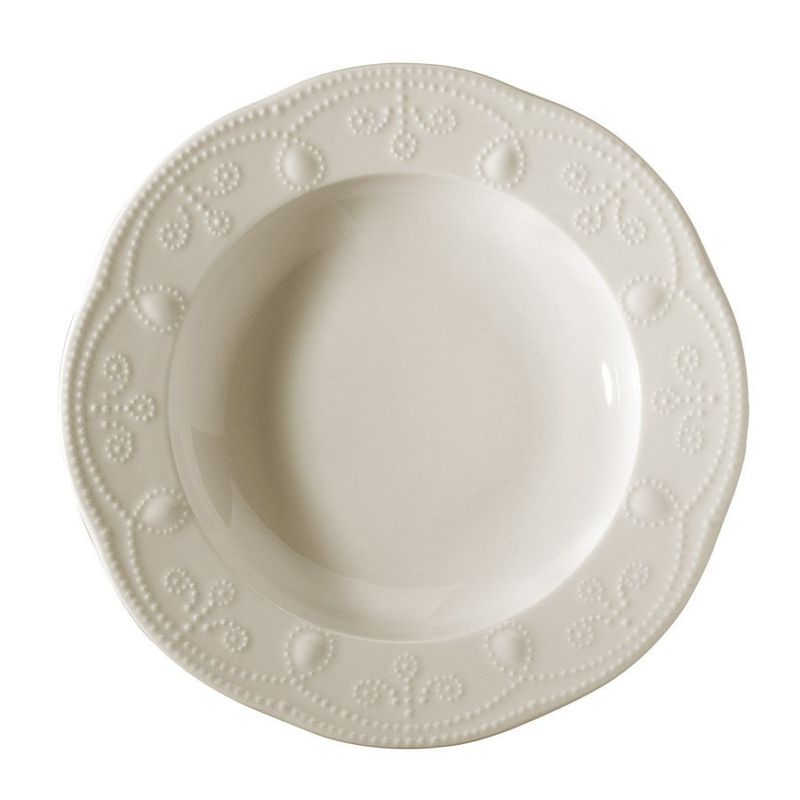 Casa si Gradina - Bucatarie si vesela - Vesela si tacamuri - Vesela pentru servire - Set veselă (24 bucăți) Hermia, porțelan, crem, 710KTP2437 - Infinity.ro