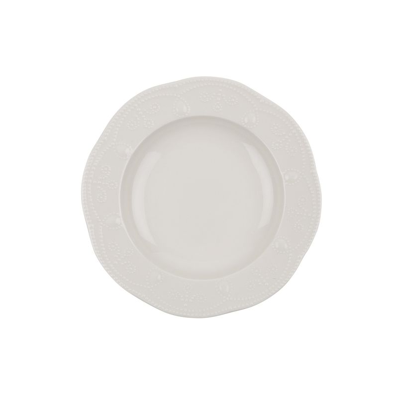 Casa si Gradina - Bucatarie si vesela - Vesela si tacamuri - Vesela pentru servire - Set veselă (24 bucăți) Hermia, porțelan, crem, 710KTP2437 - Infinity.ro