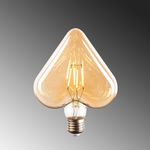 Casa si Gradina - Corpuri si surse de iluminat - Becuri si tuburi neon - Becuri - Bec LED Opviq, 9.5 x 13.5 cm, maro, 548ZOY1106 - Infinity.ro