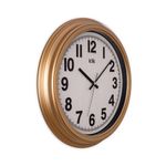 Casa si Gradina - Decoratiuni - Ceasuri - Ceas decorativ perete Wallxpert, sticlă, 34 x 34 cm, auriu, 705RGL1178 - Infinity.ro
