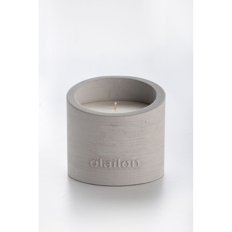 Casa si Gradina - Decoratiuni - Aromaterapie si lumanari - Lumanari si candele - Lumânare Aberto Design, 8 cm, gri, 665CST1116 - Infinity.ro