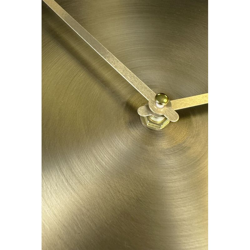 Casa si Gradina - Decoratiuni - Ceasuri - Ceas decorativ metal Wallxpert, 30 x 30 cm, auriu, 332CDC1105 - Infinity.ro