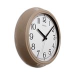 Casa si Gradina - Decoratiuni - Ceasuri - Ceas decorativ metal Wallxpert, metal, 40 x 40 cm, fawn, 705RGL1198 - Infinity.ro