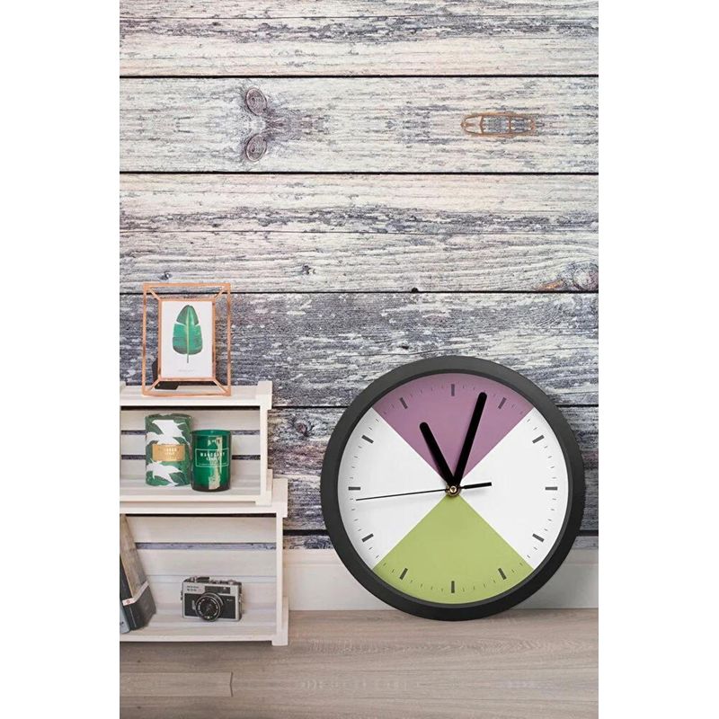 Casa si Gradina - Decoratiuni - Ceasuri - Ceas decorativ MDF Wallxpert, MDF, 36 x 36 x 1 cm, multicolor, 371VST1107 - Infinity.ro