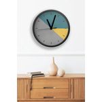 Casa si Gradina - Decoratiuni - Ceasuri - Ceas decorativ MDF Wallxpert, MDF, 36 x 36 x 1 cm, multicolor, 371VST1104 - Infinity.ro