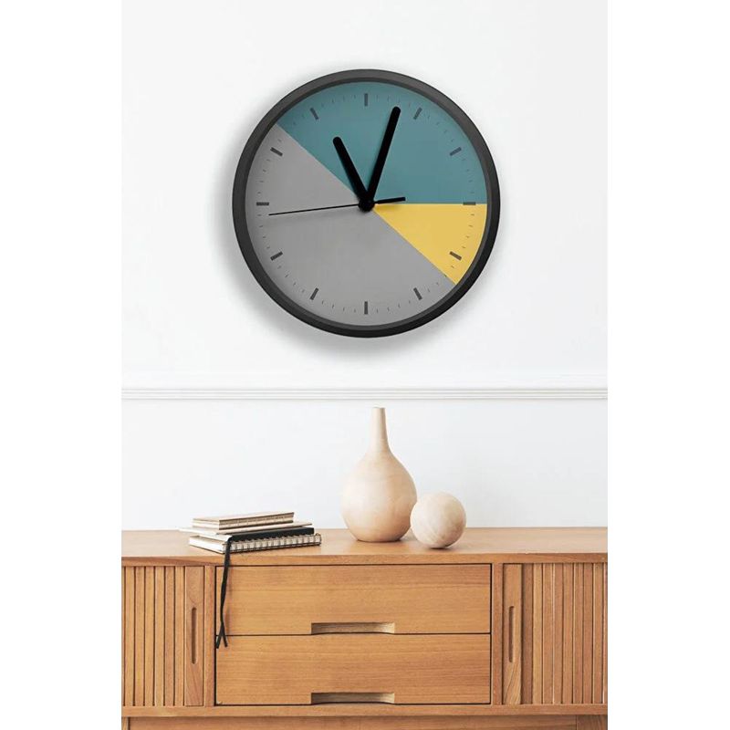 Casa si Gradina - Decoratiuni - Ceasuri - Ceas decorativ MDF Wallxpert, MDF, 36 x 36 x 1 cm, multicolor, 371VST1104 - Infinity.ro