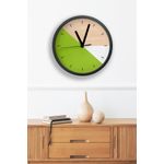 Casa si Gradina - Decoratiuni - Ceasuri - Ceas decorativ MDF Wallxpert, MDF, 36 x 36 x 1 cm, multicolor, 371VST1103 - Infinity.ro