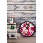 Casa si Gradina - Decoratiuni - Ceasuri - Ceas decorativ MDF Wallxpert, MDF, 36 x 36 x 1 cm, multicolor, 371VST1119 - Infinity.ro