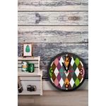 Casa si Gradina - Decoratiuni - Ceasuri - Ceas decorativ MDF Wallxpert, MDF, 36 x 36 x 1 cm, multicolor, 371VST1113 - Infinity.ro