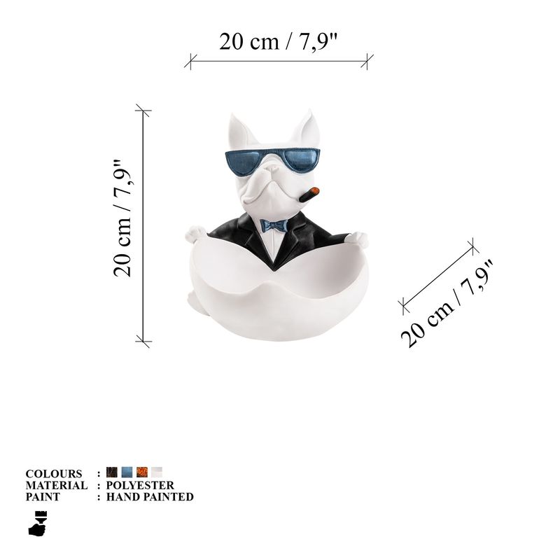 Casa si Gradina - Decoratiuni - Obiecte decorative - Accesorii decorative - Obiect decorativ Aberto Design, 100% poliester, 20 x 20 x 20 cm, multicolor, 565TNL1426 - Infinity.ro