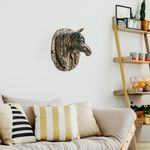 Casa si Gradina - Decoratiuni - Decoratiuni perete - Accesoriu perete decorativ Wallxpert, 100% poliester, 25 x 28 x 14 cm, multicolor, 891TNL3805 - Infinity.ro