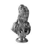 Casa si Gradina - Decoratiuni - Obiecte decorative - Accesorii decorative - Obiect decorativ Aberto Design, 100% poliester, 20 x 15 x 35 cm, argintiu, 565TNL1354 - Infinity.ro