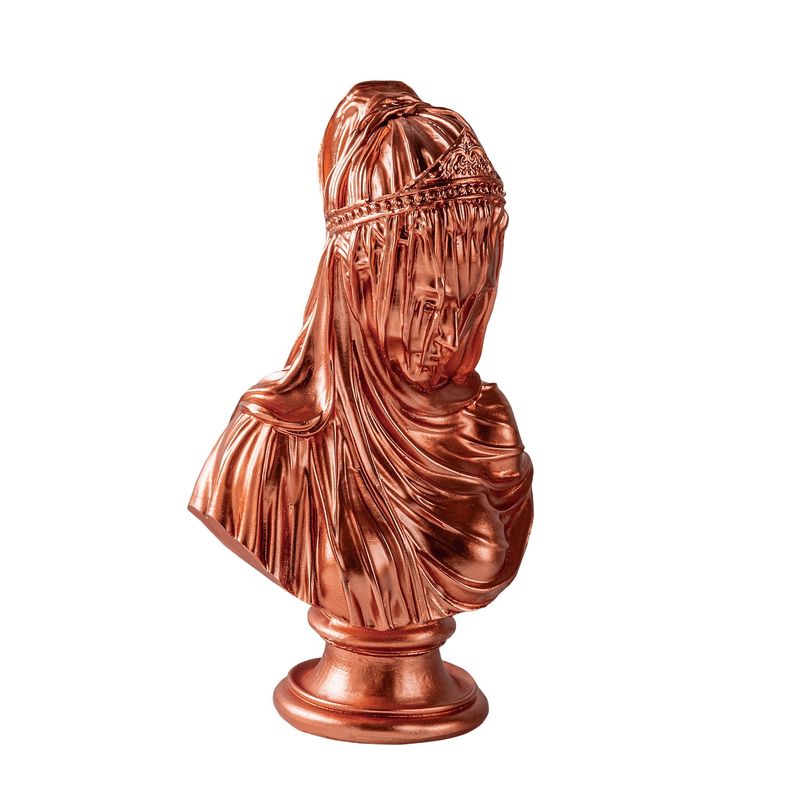 Casa si Gradina - Decoratiuni - Obiecte decorative - Accesorii decorative - Obiect decorativ Aberto Design, 100% poliester, 20 x 15 x 35 cm, cupru, 565TNL1353 - Infinity.ro