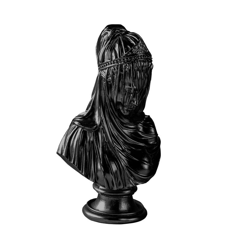 Casa si Gradina - Decoratiuni - Obiecte decorative - Accesorii decorative - Obiect decorativ Aberto Design, 100% poliester, 20 x 15 x 35 cm, negru, 565TNL1355 - Infinity.ro