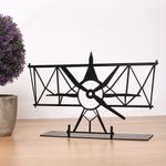 Casa si Gradina - Decoratiuni - Obiecte decorative - Accesorii decorative - Obiect decorativ Aberto Design, metal, 27 x 17 cm, negru, 901LMN1120 - Infinity.ro