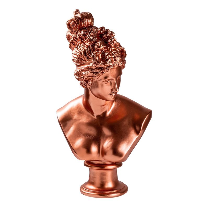 Casa si Gradina - Decoratiuni - Obiecte decorative - Accesorii decorative - Obiect decorativ Aberto Design, 100% poliester, 30 x 23 x 35 cm, cupru, 565TNL1349 - Infinity.ro