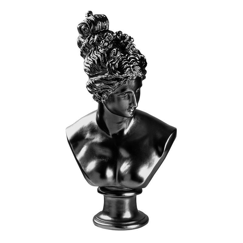 Casa si Gradina - Decoratiuni - Obiecte decorative - Accesorii decorative - Obiect decorativ Aberto Design, 100% poliester, 30 x 23 x 35 cm, negru, 565TNL1351 - Infinity.ro
