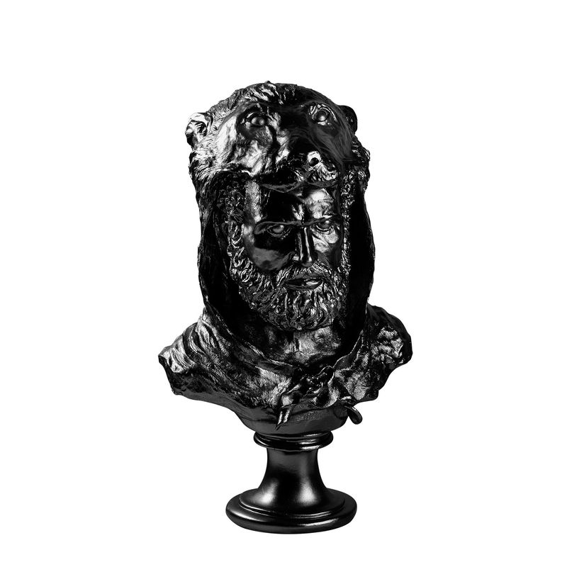 Casa si Gradina - Decoratiuni - Obiecte decorative - Accesorii decorative - Obiect decorativ Aberto Design, 100% poliester, 30 x 22 x 49 cm, negru, 565TNL1363 - Infinity.ro