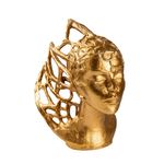 Casa si Gradina - Decoratiuni - Obiecte decorative - Accesorii decorative - Obiect decorativ Aberto Design, 100% poliester, 24 x 32 x 36 cm, auriu, 565TNL1344 - Infinity.ro