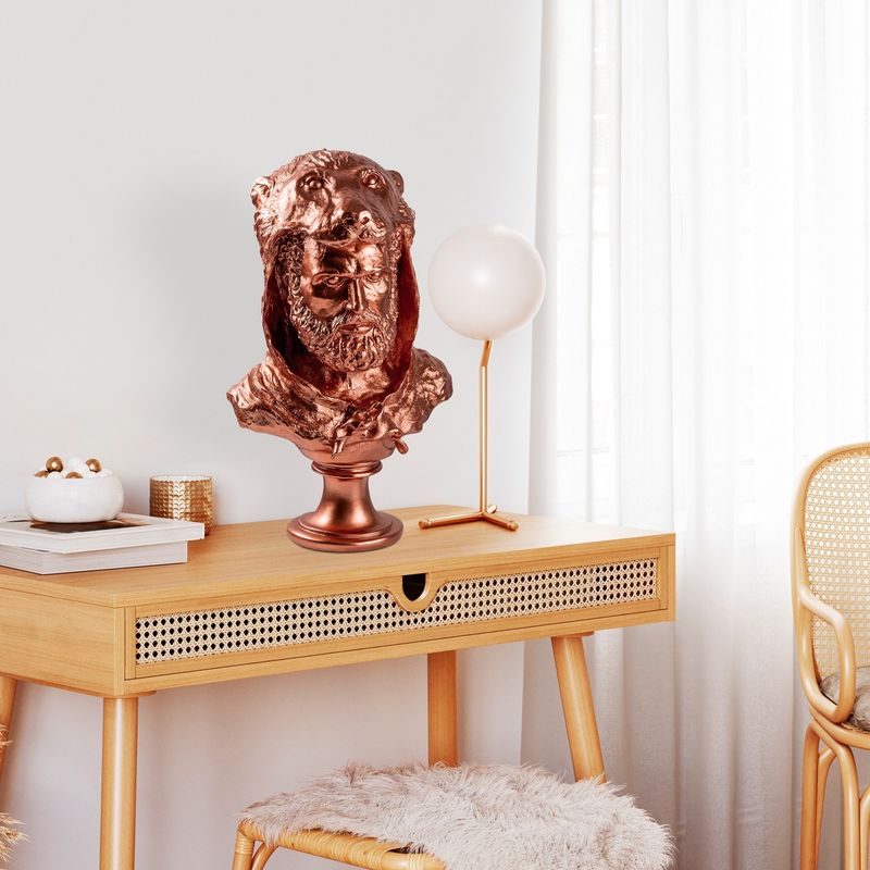 Casa si Gradina - Decoratiuni - Obiecte decorative - Accesorii decorative - Obiect decorativ Aberto Design, 100% poliester, 30 x 22 x 49 cm, cupru, 565TNL1361 - Infinity.ro