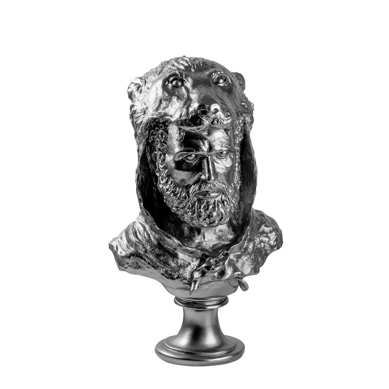 Casa si Gradina - Decoratiuni - Obiecte decorative - Accesorii decorative - Obiect decorativ Aberto Design, 100% poliester, 30 x 22 x 49 cm, argintiu, 565TNL1362 - Infinity.ro
