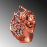 Casa si Gradina - Decoratiuni - Obiecte decorative - Accesorii decorative - Obiect decorativ Aberto Design, 100% poliester, 24 x 32 x 36 cm, cupru, 565TNL1345 - Infinity.ro