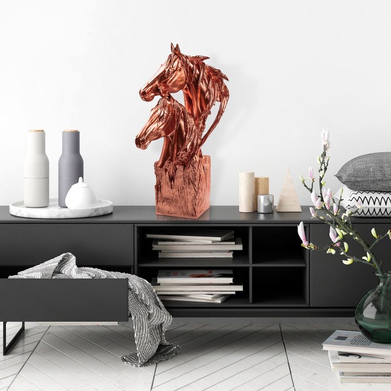 Casa si Gradina - Decoratiuni - Obiecte decorative - Accesorii decorative - Obiect decorativ Aberto Design, 100% poliester, 30 x 30 x 61 cm, cupru, 565TNL1373 - Infinity.ro