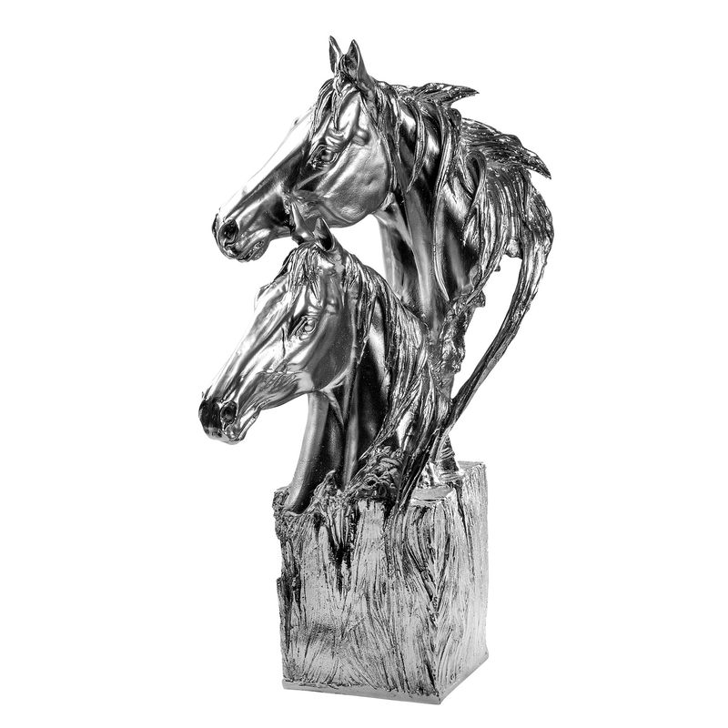 Casa si Gradina - Decoratiuni - Obiecte decorative - Accesorii decorative - Obiect decorativ Aberto Design, 100% poliester, 30 x 30 x 61 cm, argintiu, 565TNL1374 - Infinity.ro