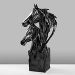 Casa si Gradina - Decoratiuni - Obiecte decorative - Accesorii decorative - Obiect decorativ Aberto Design, 100% poliester, 30 x 30 x 61 cm, negru, 565TNL1375 - Infinity.ro
