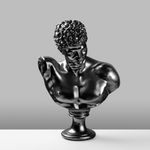 Casa si Gradina - Decoratiuni - Obiecte decorative - Accesorii decorative - Obiect decorativ Aberto Design, 100% poliester, 34 x 24 x 50 cm, negru, 565TNL1371 - Infinity.ro