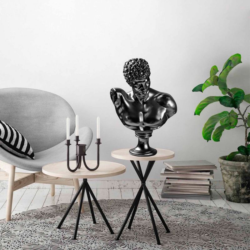 Casa si Gradina - Decoratiuni - Obiecte decorative - Accesorii decorative - Obiect decorativ Aberto Design, 100% poliester, 34 x 24 x 50 cm, negru, 565TNL1371 - Infinity.ro