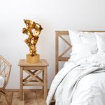 Casa si Gradina - Decoratiuni - Obiecte decorative - Accesorii decorative - Obiect decorativ Aberto Design, 100% poliester, 30 x 25 x 62 cm, auriu, 565TNL1376 - Infinity.ro