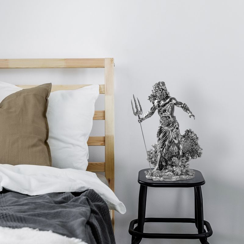 Casa si Gradina - Decoratiuni - Obiecte decorative - Accesorii decorative - Obiect decorativ Aberto Design, 100% poliester, 30 x 20 x 43 cm, argintiu, 565TNL1342 - Infinity.ro