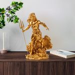 Casa si Gradina - Decoratiuni - Obiecte decorative - Accesorii decorative - Obiect decorativ Aberto Design, 100% poliester, 30 x 20 x 43 cm, auriu, 565TNL1340 - Infinity.ro
