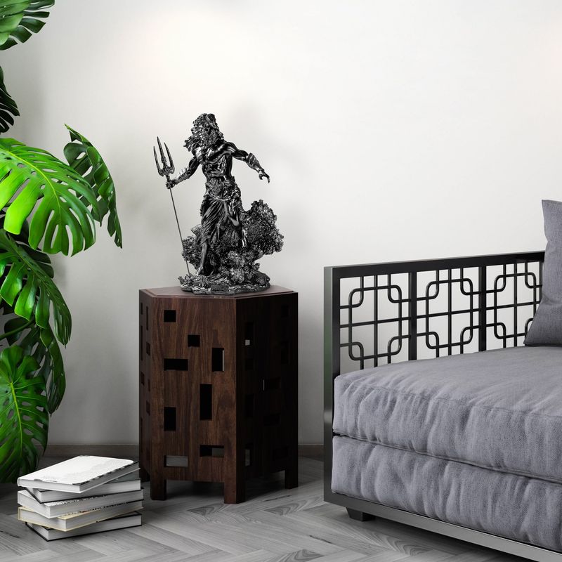 Casa si Gradina - Decoratiuni - Obiecte decorative - Accesorii decorative - Obiect decorativ Aberto Design, 100% poliester, 30 x 20 x 43 cm, negru, 565TNL1343 - Infinity.ro