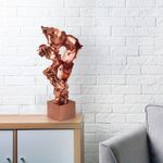 Casa si Gradina - Decoratiuni - Obiecte decorative - Accesorii decorative - Obiect decorativ Aberto Design, 100% poliester, 30 x 25 x 62 cm, cupru, 565TNL1377 - Infinity.ro