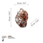 Casa si Gradina - Decoratiuni - Obiecte decorative - Accesorii decorative - Obiect decorativ Aberto Design, 100% poliester, 24 x 36 x 32 cm, multicolor, 565TNL1419 - Infinity.ro