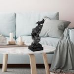 Casa si Gradina - Decoratiuni - Obiecte decorative - Accesorii decorative - Obiect decorativ Aberto Design, 100% poliester, 15 x 15 x 32 cm, negru, 565TNL1327 - Infinity.ro