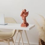 Casa si Gradina - Decoratiuni - Obiecte decorative - Accesorii decorative - Obiect decorativ Aberto Design, 100% poliester, 16 x 14 x 33 cm, cupru, 565TNL1321 - Infinity.ro
